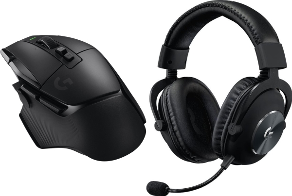 Mysz Logitech G502 X Lightspeed (910-006180) + G Pro X Sort (981-000818)