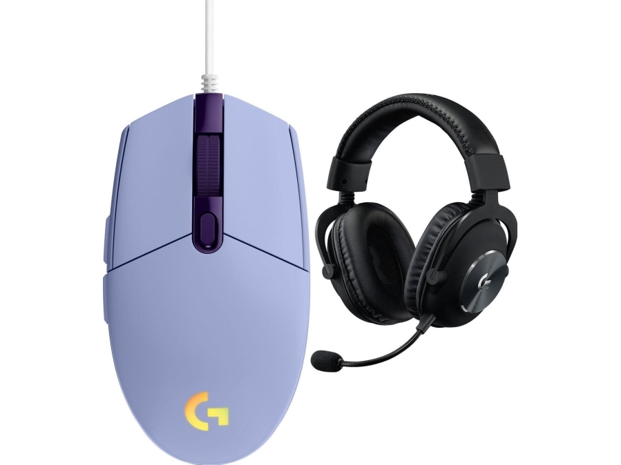 Logitech G203 Lightsync Maus (910-005853) + G Pro X Sortierung (981-000818)