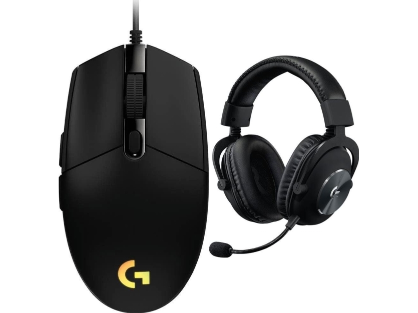 Logitech G203 Lightsync Maus (910-005796) + G Pro X Sortierung (981-000818)