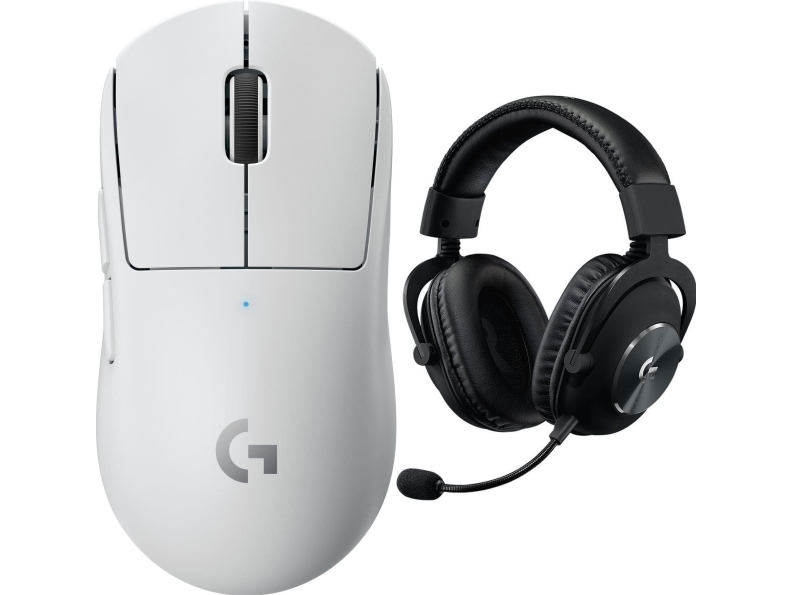 Mysz Logitech G Pro X Superlight White (910-005942) + G Pro X Sort (981-000818)