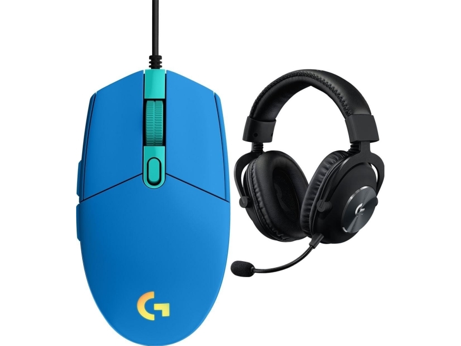 Logitech G102 Lightsync Maus (910-005801) + G Pro X Sortierung (981-000818)