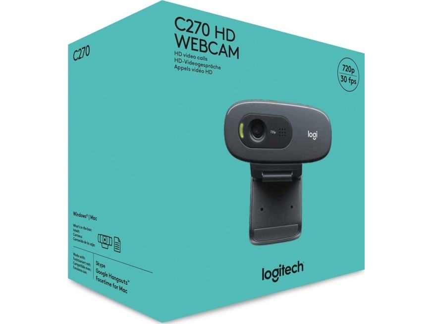 Logitech Zone Vibe 100 Hovedtelefoner (981-001213) + C270 (960-001063)