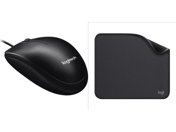 Mysz Logitech M100 (910-006652) + Studio Series - Graphite (956-000049)