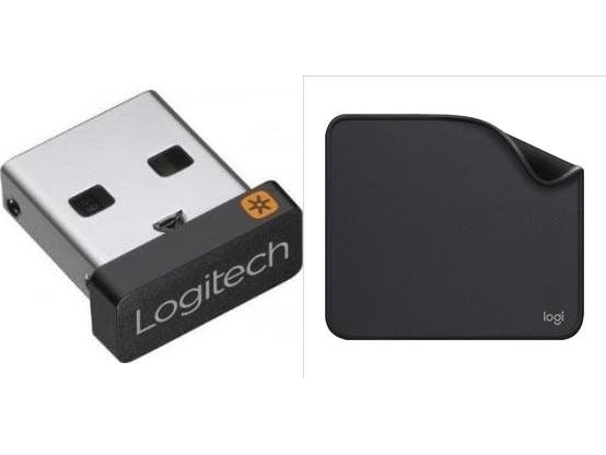 Adapter Bluetooth Logitech Unifying Usb (910-005931) + Studio Series - Graphite (956-000049)