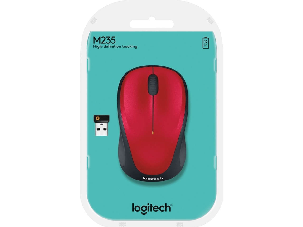 Logitech M235 Mouse (910-002496 / 910-002497 ) + Studio Series - Mid Grey (956-000052)