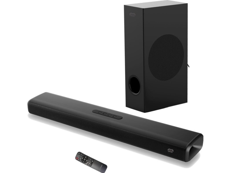 Mozos Mstv Mobilt Tv-Bord + Soundbar Theater