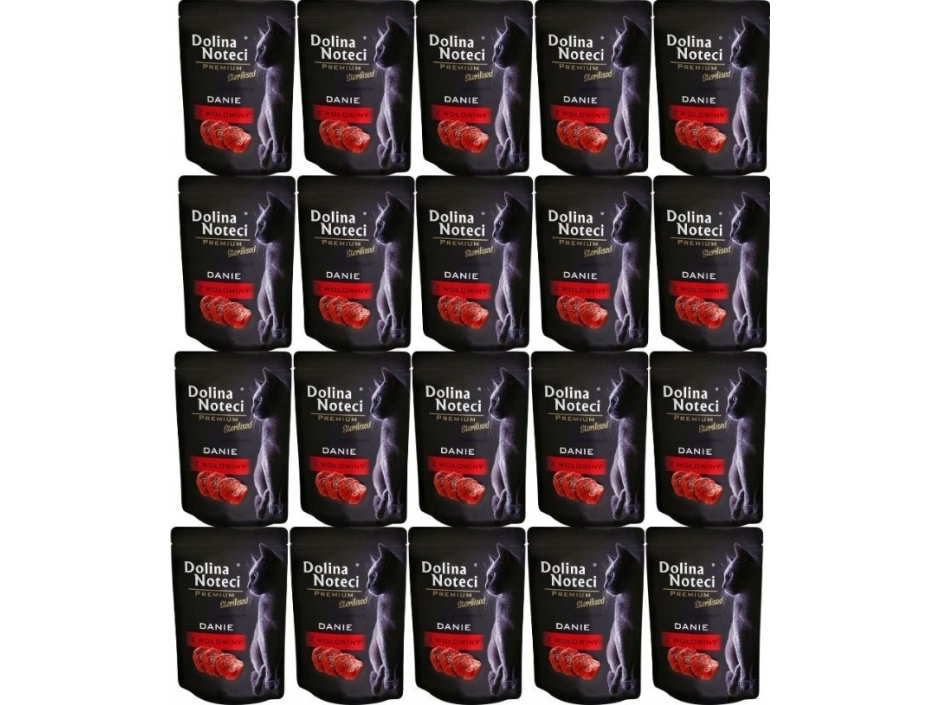 Dolina Noteci Dolina Noteci Premium Sterilised Beef 20x85 g