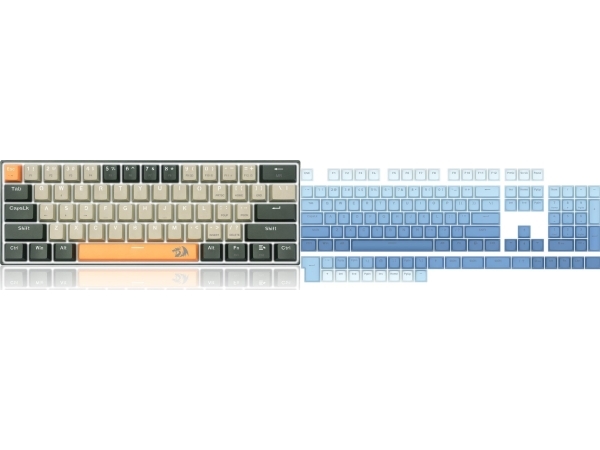 Klawiatura Redragon Redragon K606 Lakshmi Red Switch (K606-Og&Gy&Bk) + Ombre Keycaps (A134)
