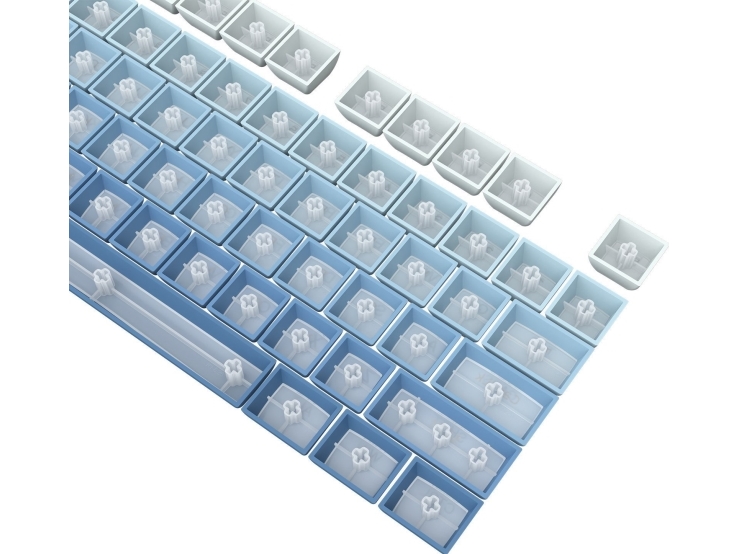 Klawiatura Redragon Redragon K606 Lakshmi Red Switch (K606-Og&Gy&Bk) + Ombre Keycaps (A134)