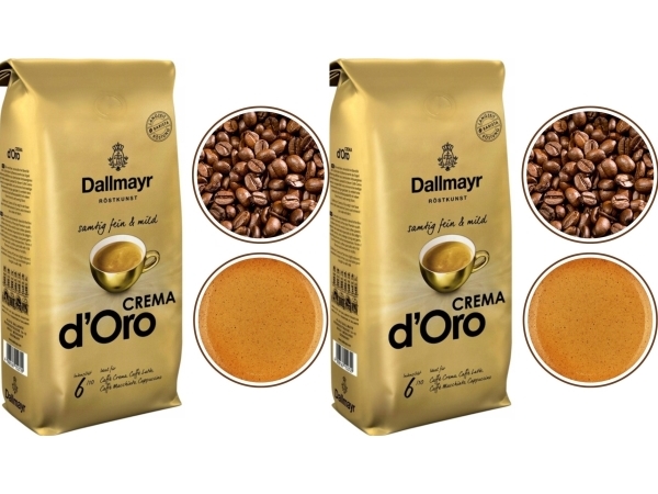 Dallmayr Crema Doro 2 Kg Bohnenkaffee