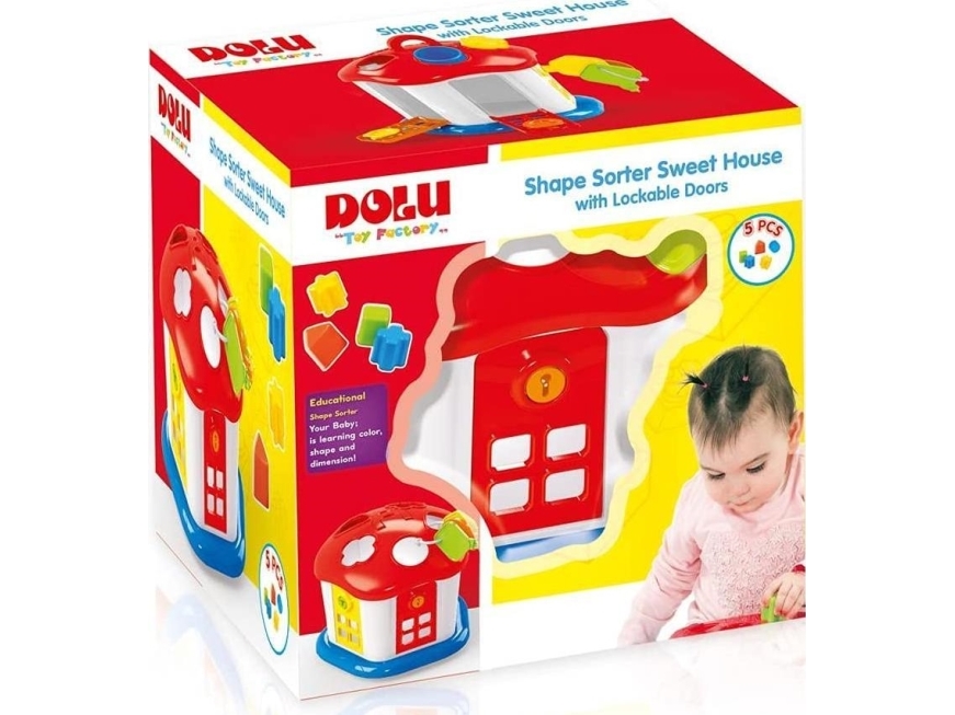 Dolu form-selvsorterer i form og farve med nøgler Dolu 5096