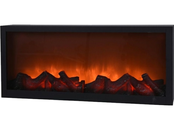 Home & Styling Collection dekorativ LED-pejs – 57 × 10 × 25 cm – sort