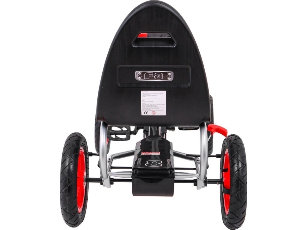 Ramiz Pedal Go-Kart Full Ahead AIR Röd | Utomhusleksaker - Gå / Löpande fordon - Pedalfordon | GameStuff