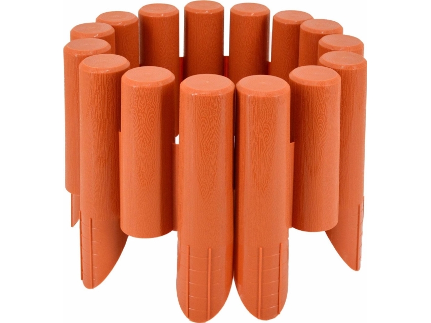 AWTOOLS havepalissade 8 el. 2,3 m TERACOTA