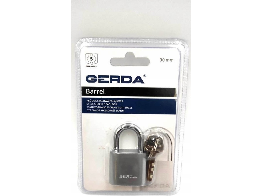STEEL BARRELA KEY 40 mm Gerda blister