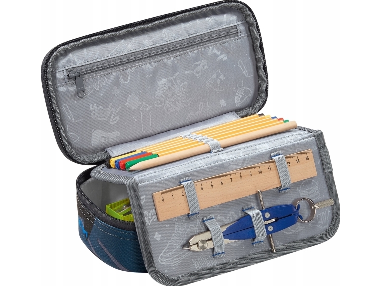 Coocazoo COOCAZOO 2.0 kynälaukku, väri: Blue Craft