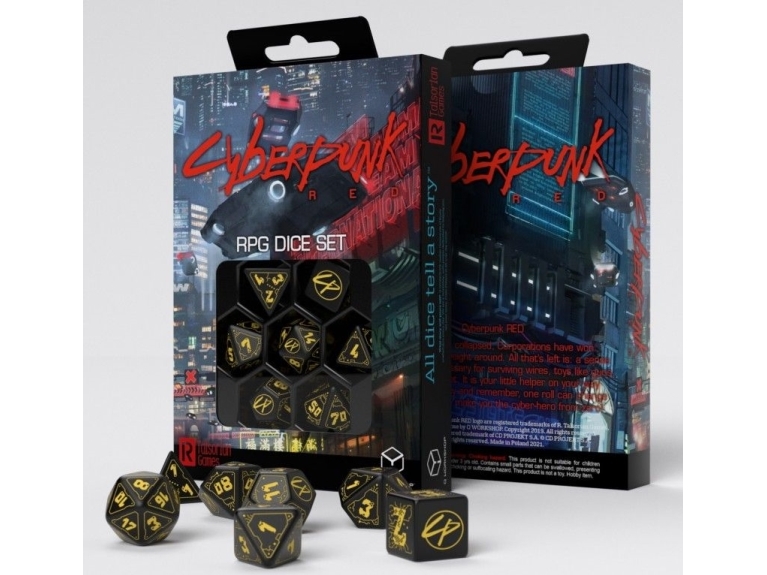 Q-Workshop Kości Cyberpunk Red: Wet Work