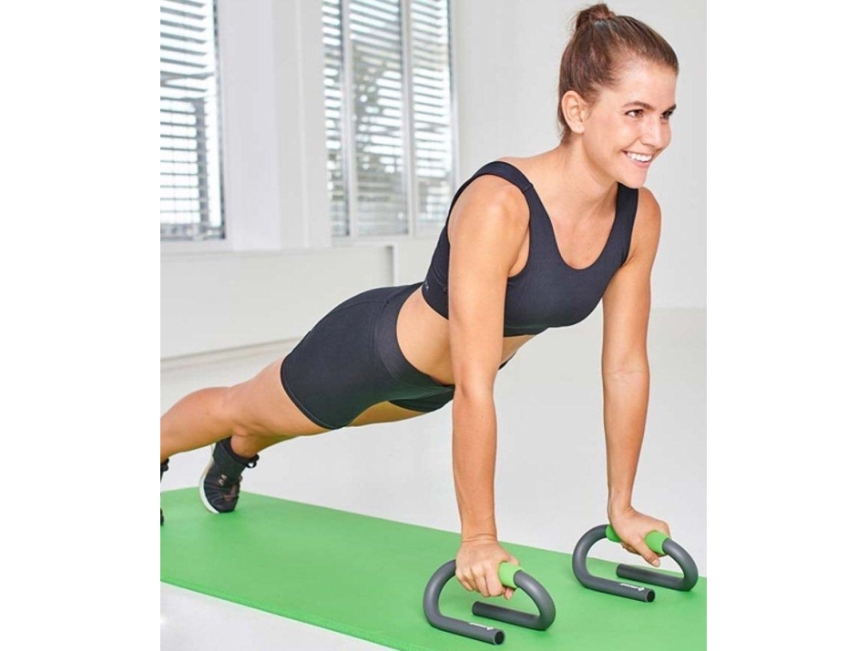 Schildkrot Handles For Push Ups Push Up Bars Schildkrot Gray 960040