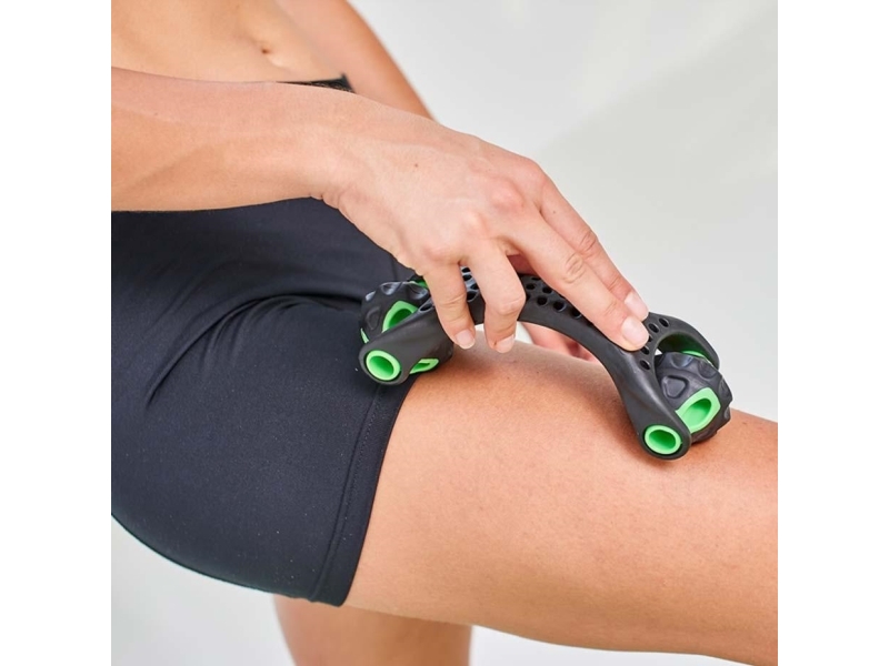 Schildkröt massager - sort, elektrisk kabel