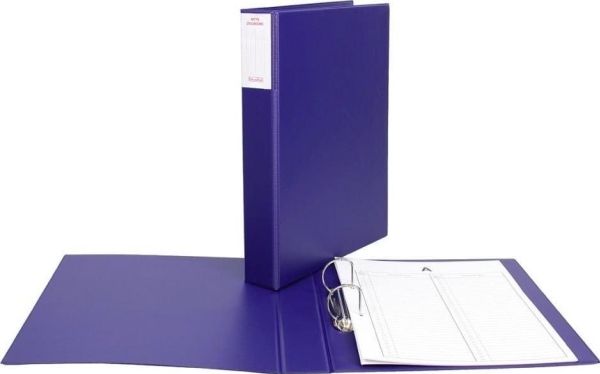 Kansio Biurfol Henkilökohtainen kansio 5,5 cm 2r/d40 laivastonsininen TD-15-02 BIURFOL