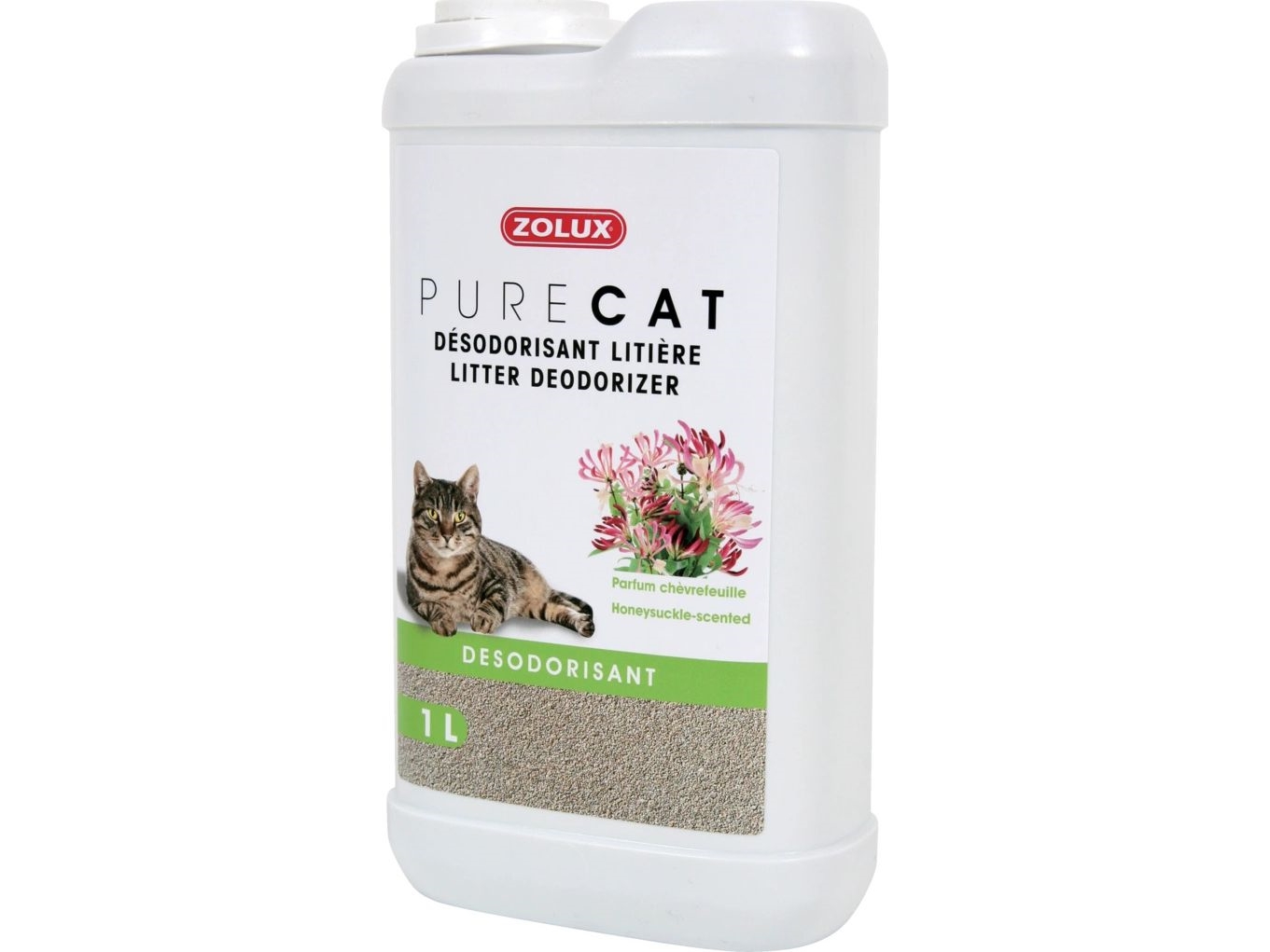 Zolux deodorant till kattlåda Purecat med kaprifolidoft 1 l | Sällskapsdjur - Katt - Skötsel & Hygien | GameStuff
