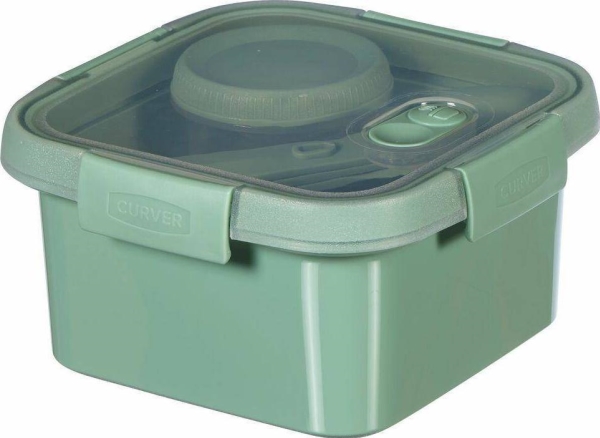 Curver Lunch Kit Firkantet Køkkenbeholder Med Låg