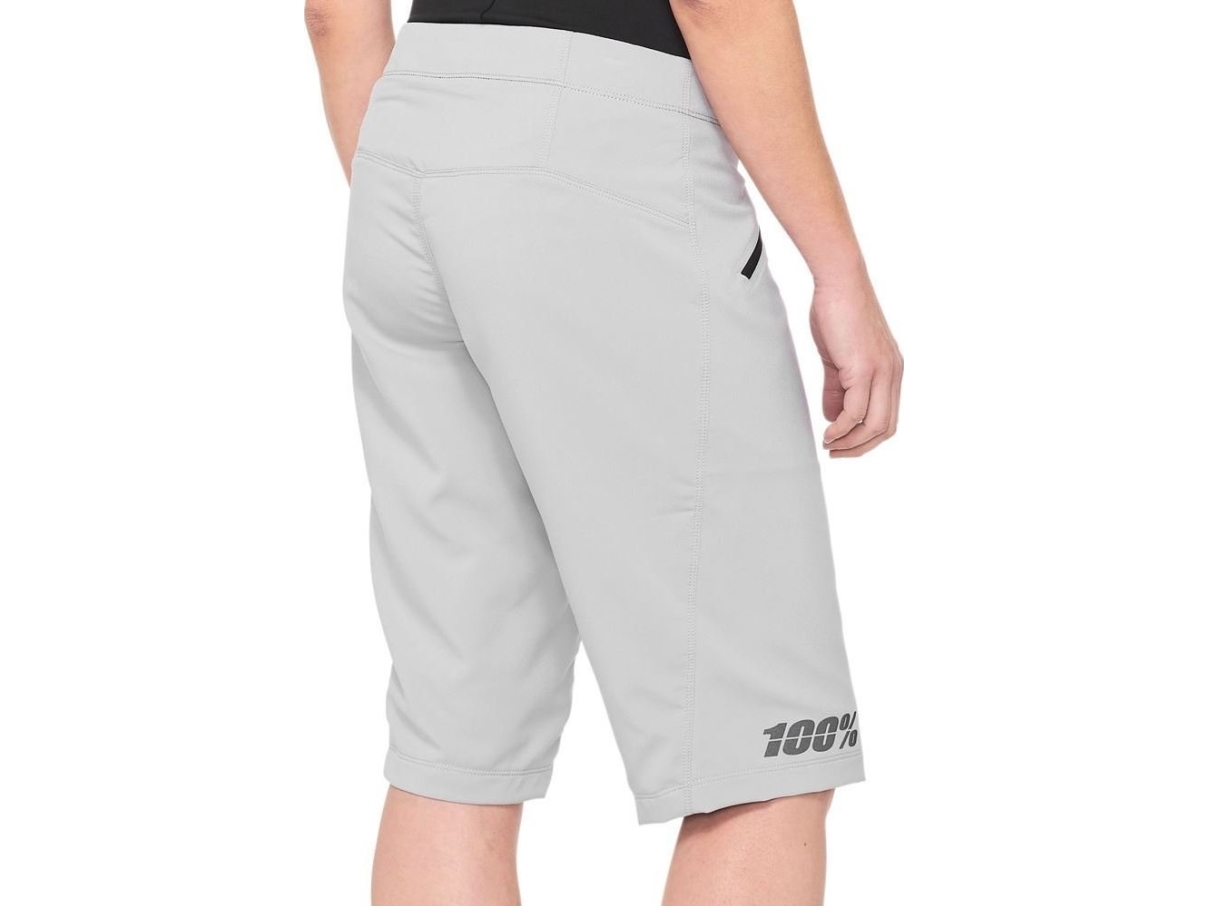 100% Women's shorts 100% RIDECAMP Women's Shorts gray size. S (NEW 2021)