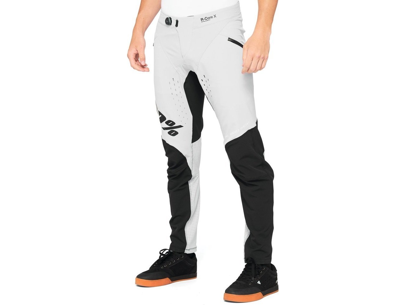 100% herrcykelbyxor 100% R-CORE X Pants silver stl. 36 (EU 50) (NY 2021) | Cykling - Kläder - Cykelkläder | GameStuff
