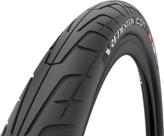 Vredestein Icon tråddæk til Urban og elcykler 26 x 2.20 (55-559) - sort med refleks stribe