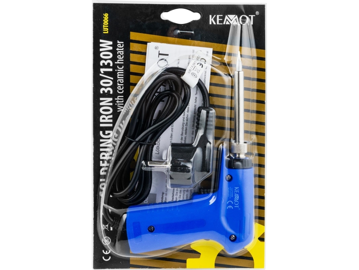 Kemot juotosrauta 30/130W pistooli - keraaminen lämmitin