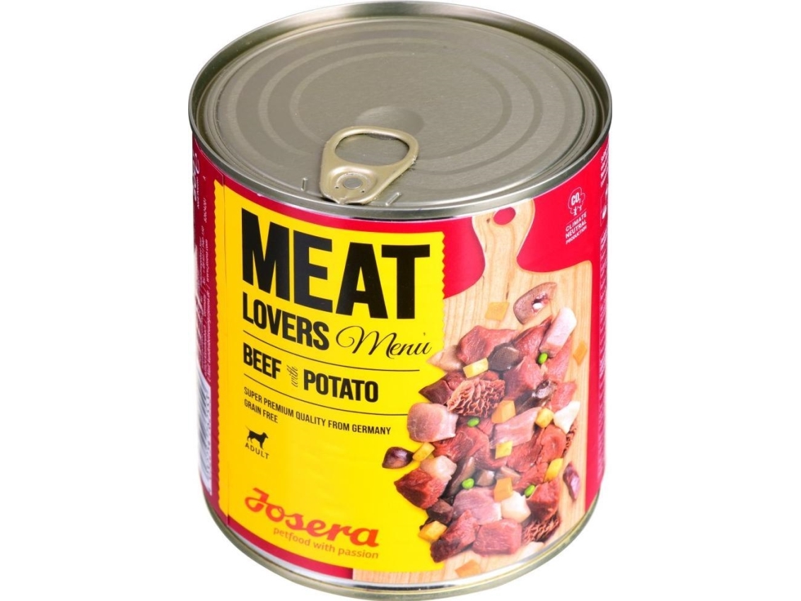 Josera Meatlovers Menu Wolowina z ziemniakami - våtfoder för hund 800 g (30003915) | Sällskapsdjur - Hund - Hundmat | GameStuff