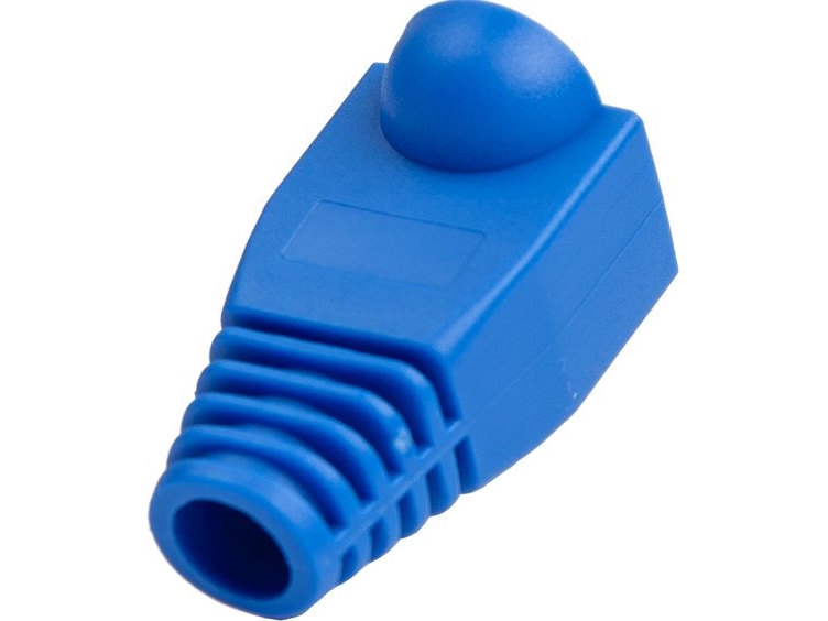 Unitek RJ45-stikbeskytter, 6 mm, 100 stk. BLÅ
