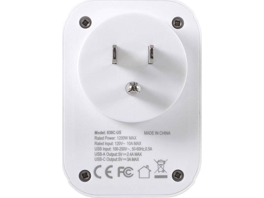 Lifeventure ADAPTER PODRÓŻNY USB / USB C LIFEVENTURE WORLD TO US TRAVEL | Datortillbehör - Laddare & Batterier - Övriga nätaggregat | GameStuff