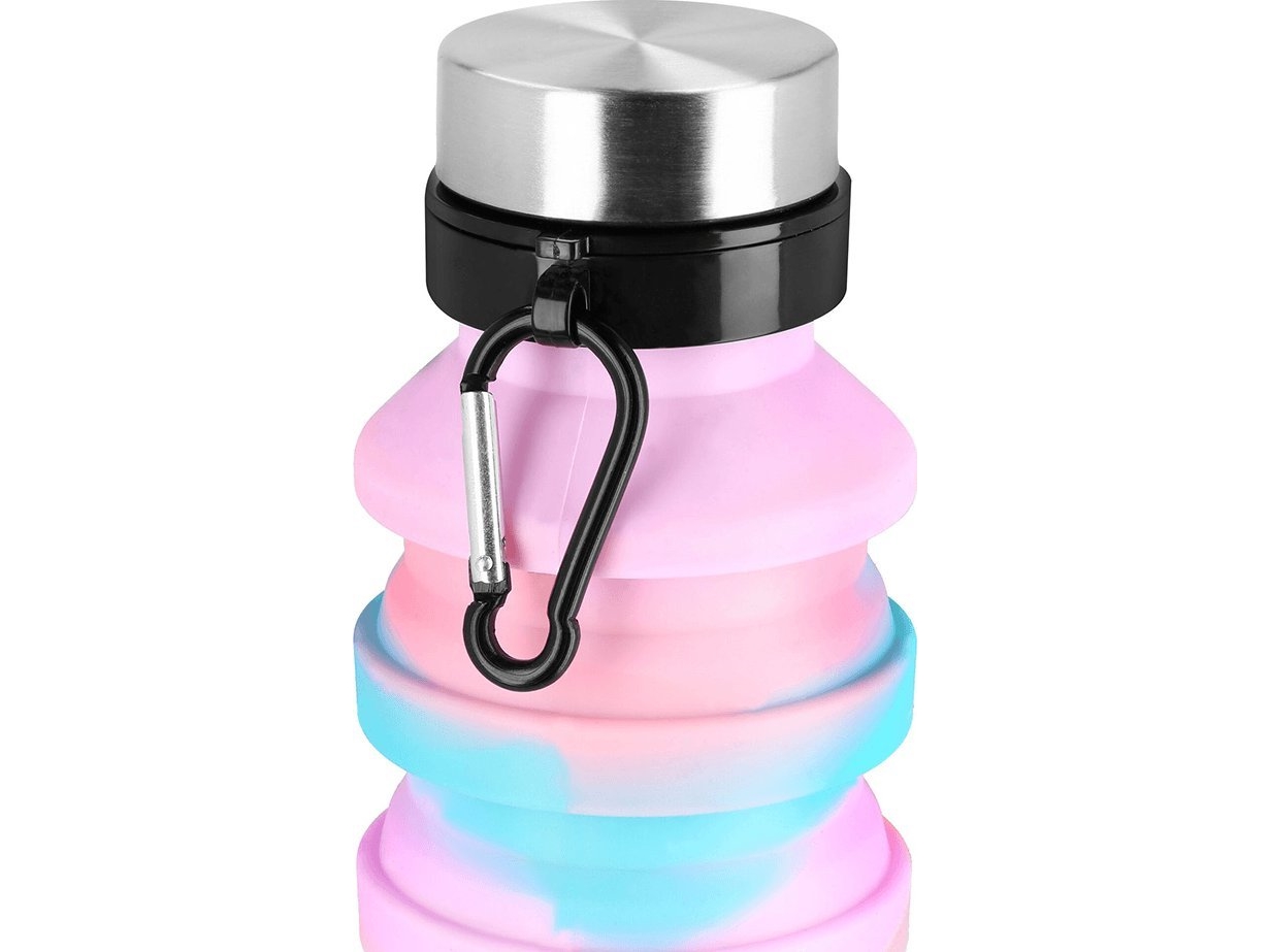 Spokey Silicone Folding Bidon 550 Ml Jump 941258