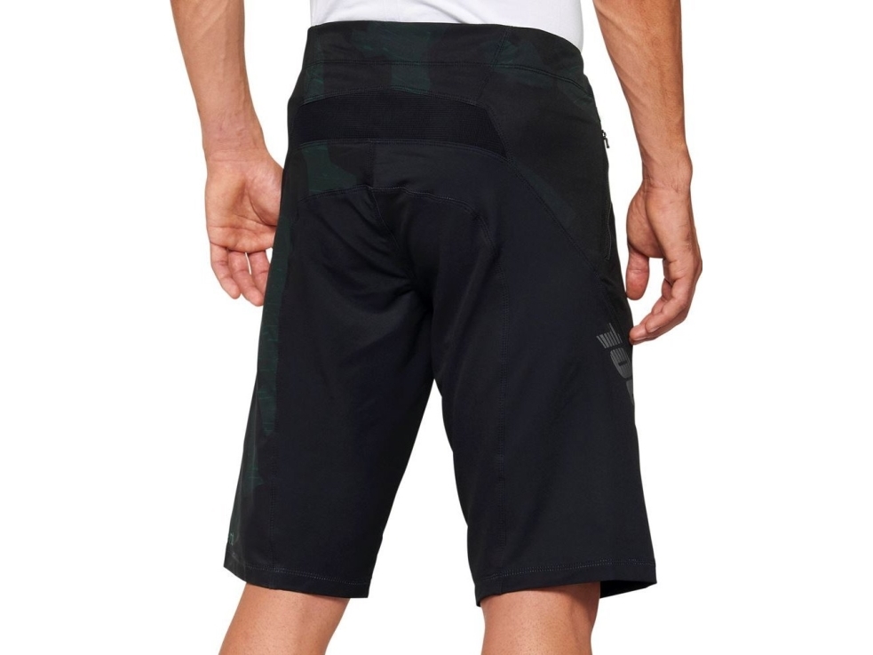 100% Herreshorts 100% Airmatic Le Shorts Sort Camo Str. 32 (46 Eur) (Ny 2022)