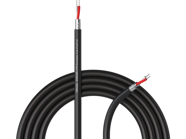 Procab Procab Cmx222-Cca/1 Dmx-Aes Cable 2 X 0.34 Mm2 22 Awg En50399 Cpr Euroclass 100 M Wooden Reel
