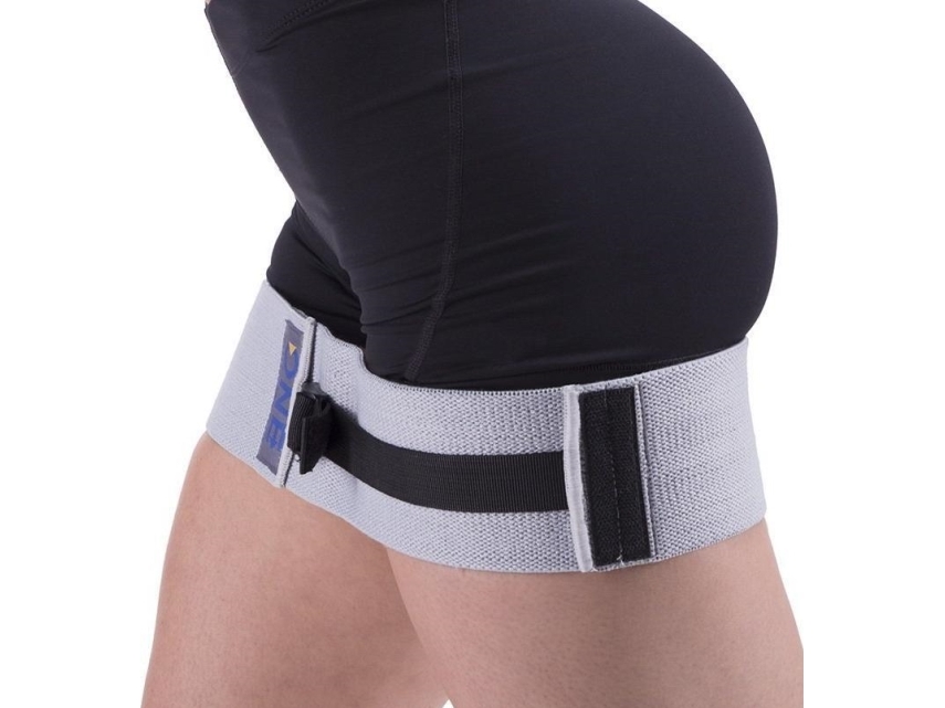 One Fitness Hip Band HB010 justerbar modstand grå 1 stk