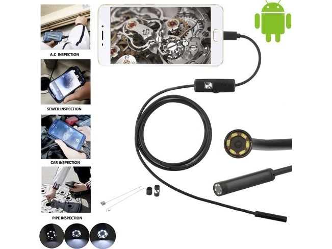 Xrec Endoskop Inspektionskamera Usb 1,5 m / stift kabel