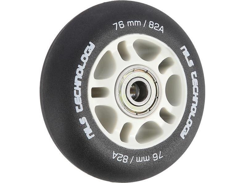 Nils Extreme PU 76x24 82A svart MATOWE (4 szt.) + ABEC-9 (8 szt.) NILS EXTREME | Utomhusleksaker - Gå / Löpande fordon - Inlines | GameStuff