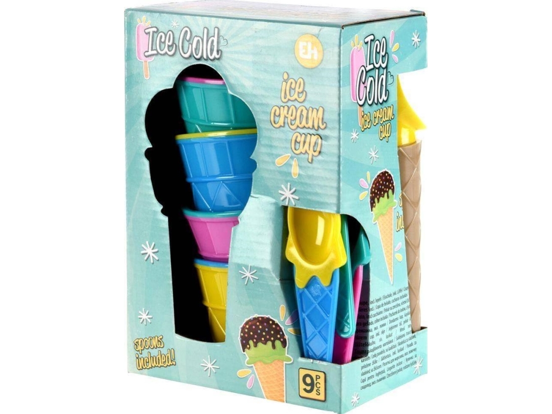 Excellent Houseware glassbägare med skedar skopa 9 stycken | Bordssättning - Par - Muggar & koppar | GameStuff