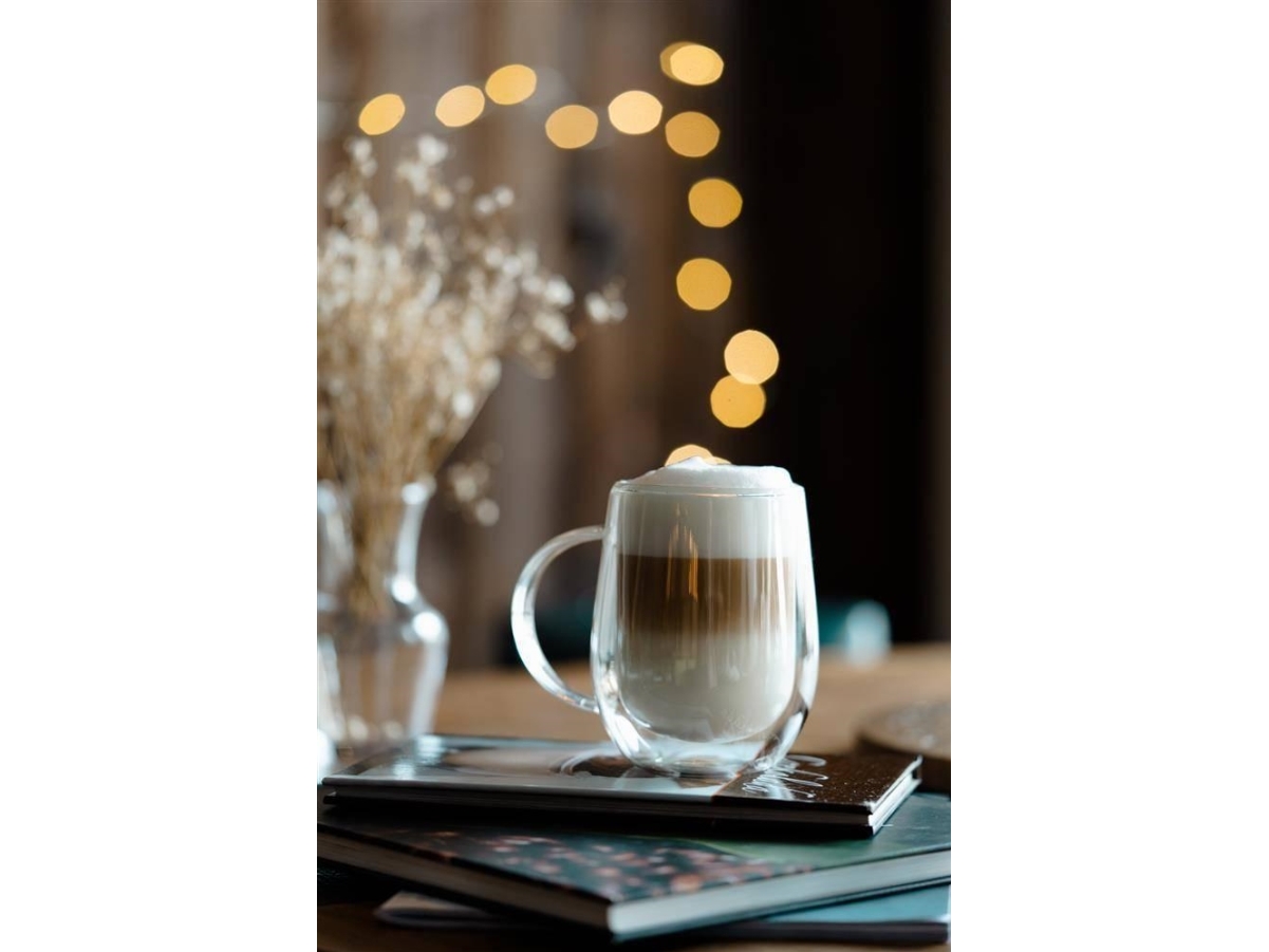 Vialli Design komplet 2 stk. glas med dobbeltvæg Amo 300 ml 8616