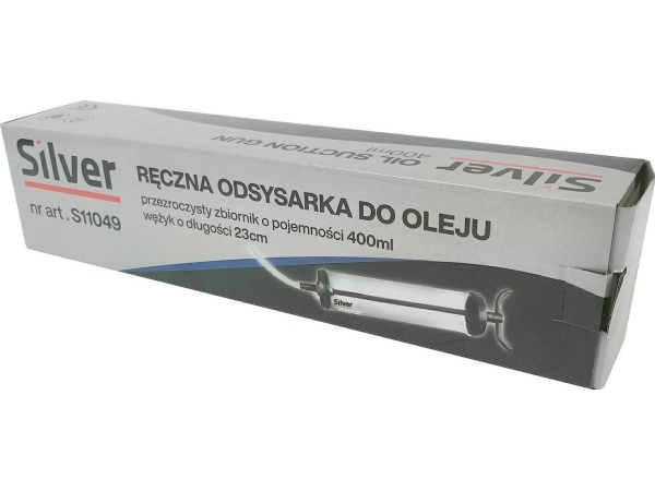 Silber Ölspender /Silver 400 Ml