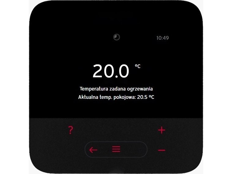 Saunier Duval trådløs rumtermostat SRT 380f Mi SET