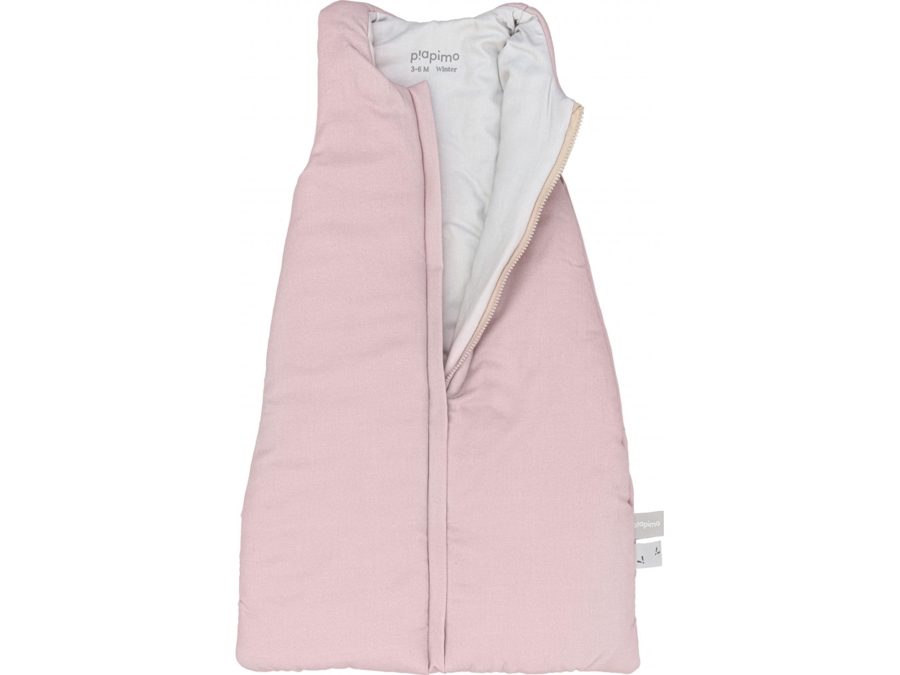 Piapimo Winter sleeping bag 2.5 TOG 3-6 months pink and sand SleepSweet collection Piapimo