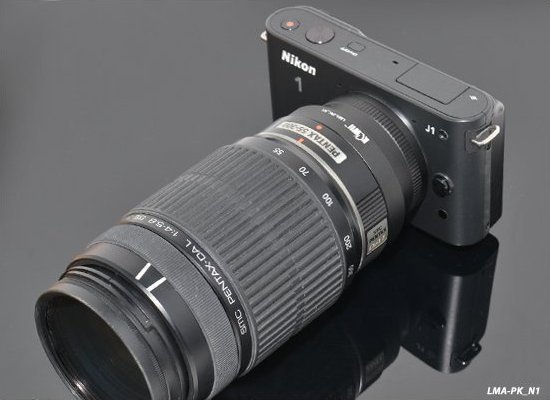 Kiwifotos Adapter Fra Nikon 1 Til Pentax K-Objektiver