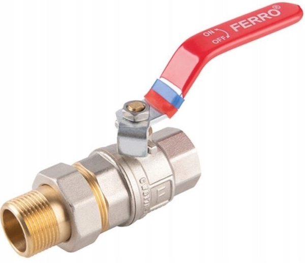 Ferro Kfps21 Vandkoblingsventil Med 3/4'' Håndtag Nakr-Wkr Overflade, F.Power