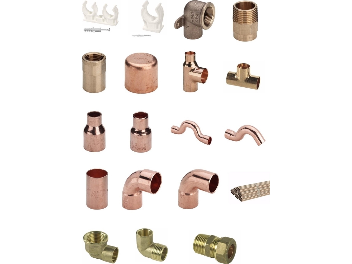 Viega 4092G bøjning GZ skrue 18x3/4 (133108) / M.KOGZ.18x3/4