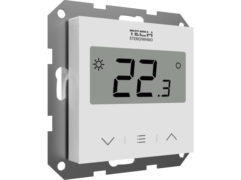 Tech Kablet Rumregulator F-2Z V1 To-Tilstandsregulator Til Rammesystemer, Hvid