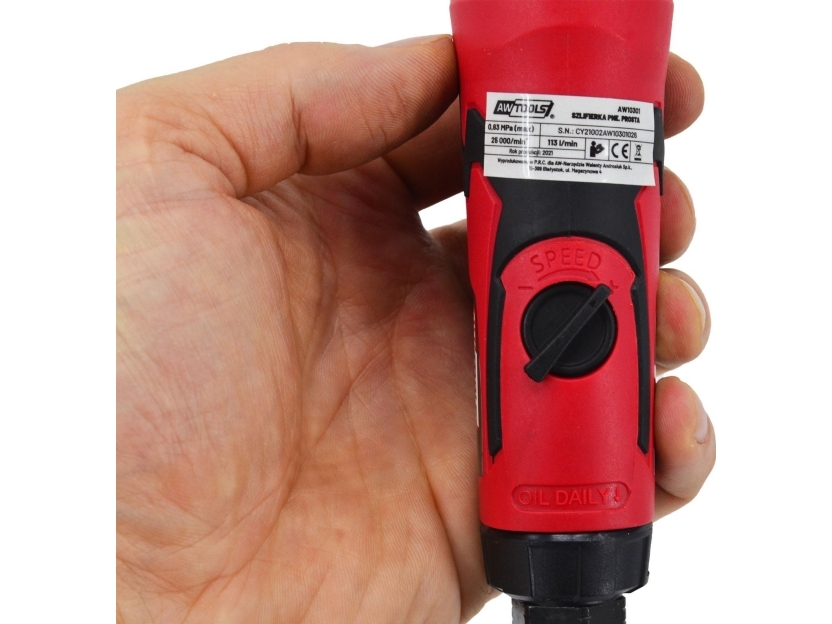 Aw-Tools Awtools Straight Air Ginder Mini 1/4" 6Mm Bl