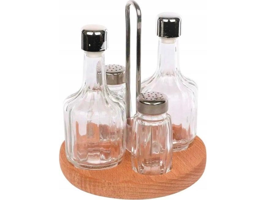 Praktisch 5 El Kit Für Gewürze Auf Einem Praktischen Stand
